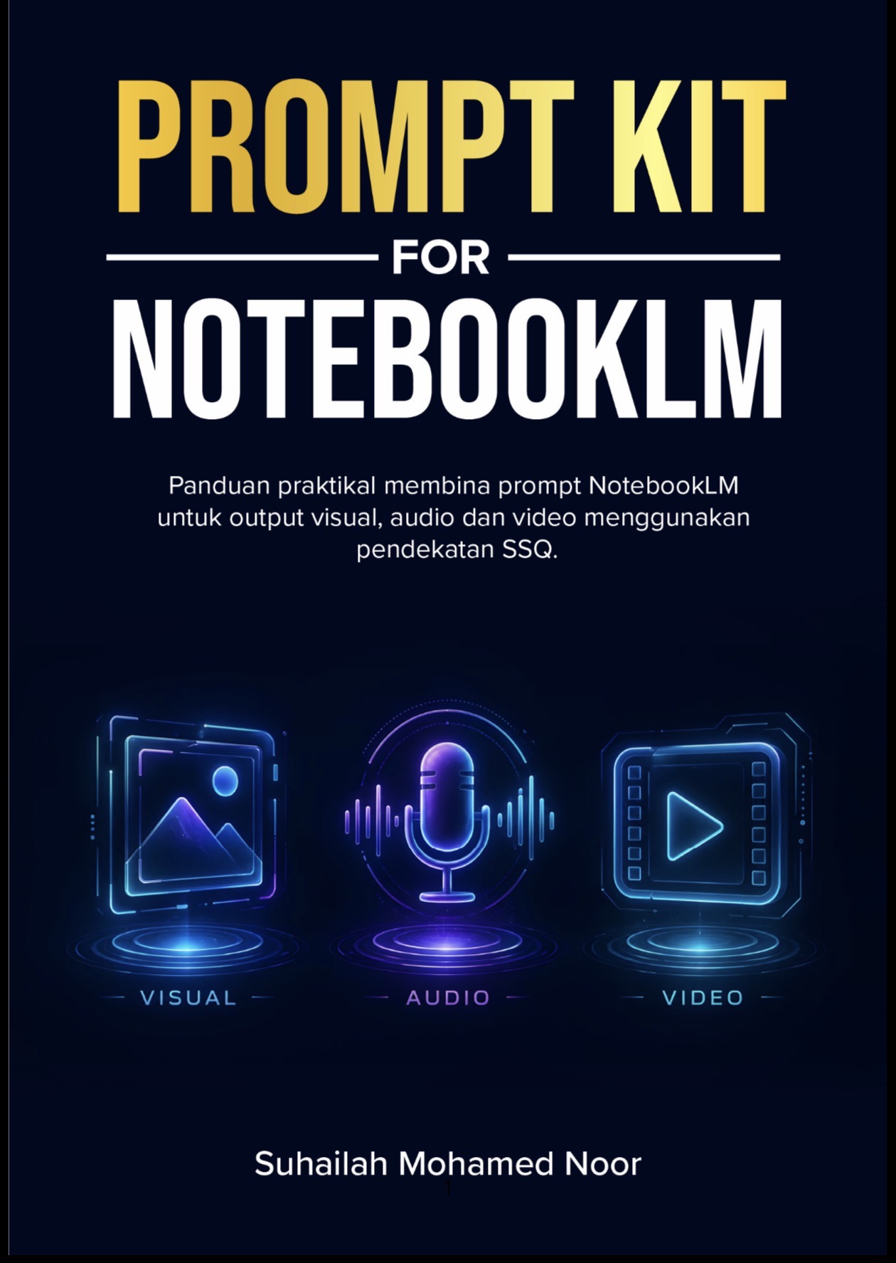 Prompt Kit for NotebookLM e-book cover
