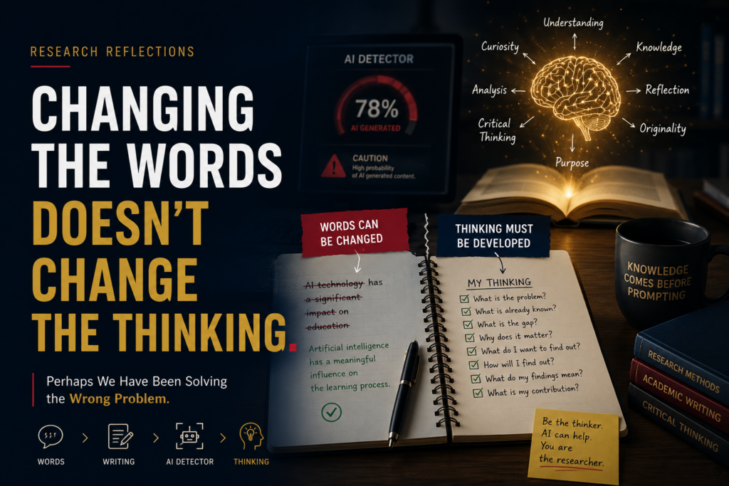 Changing the Words Doesn't Change the Thinking Prompt Academy