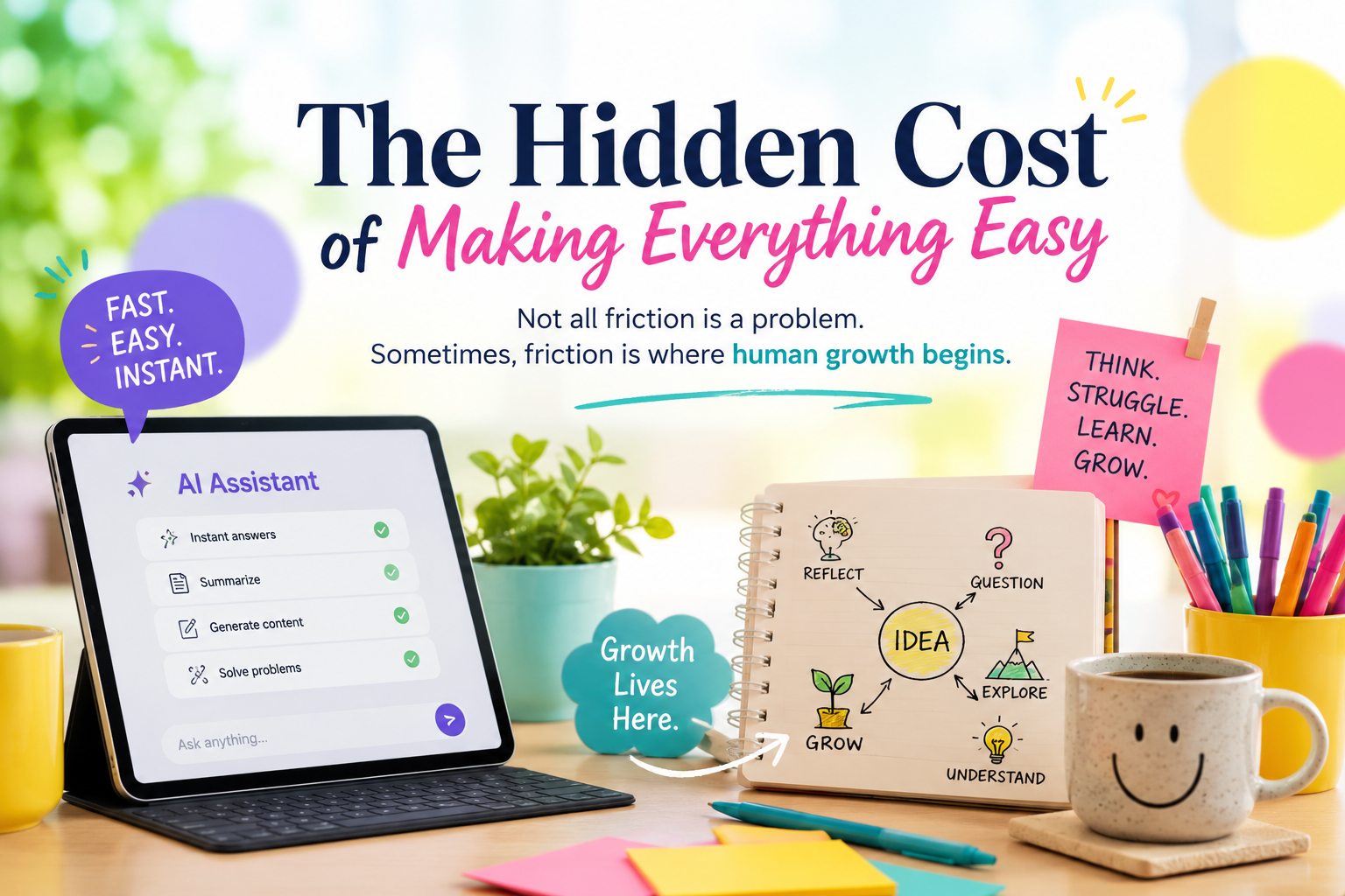 The Hidden Cost of Making Everything Easy