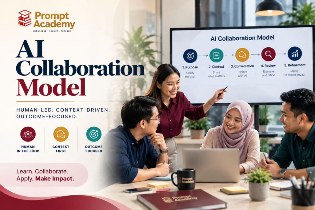 AI Collaboration Model by Prompt Academy