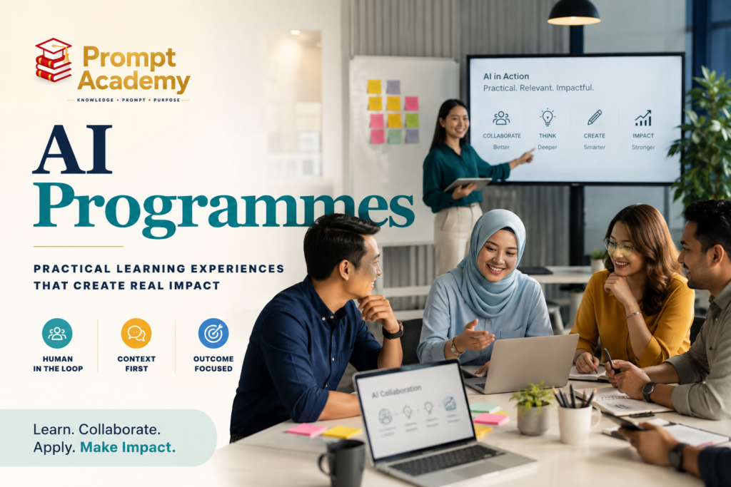 Prompt Academy AI Programmes practical learning experience